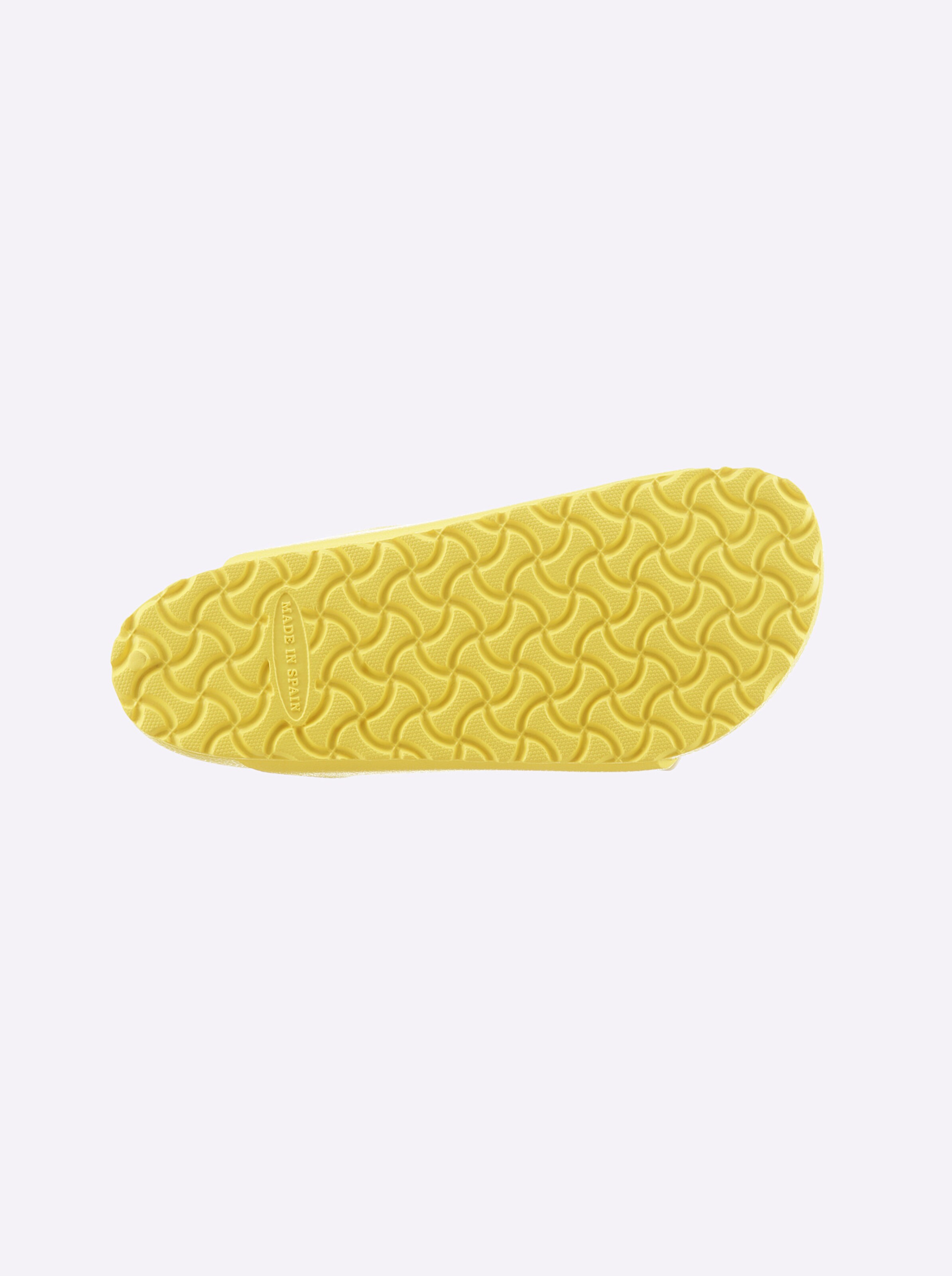 Pantolette in zitrone
