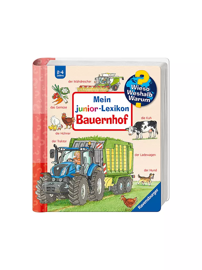 RAVENSBURGER Buch - Wieso Weshalb Warum -  junior : Bauernhof keine Farbe