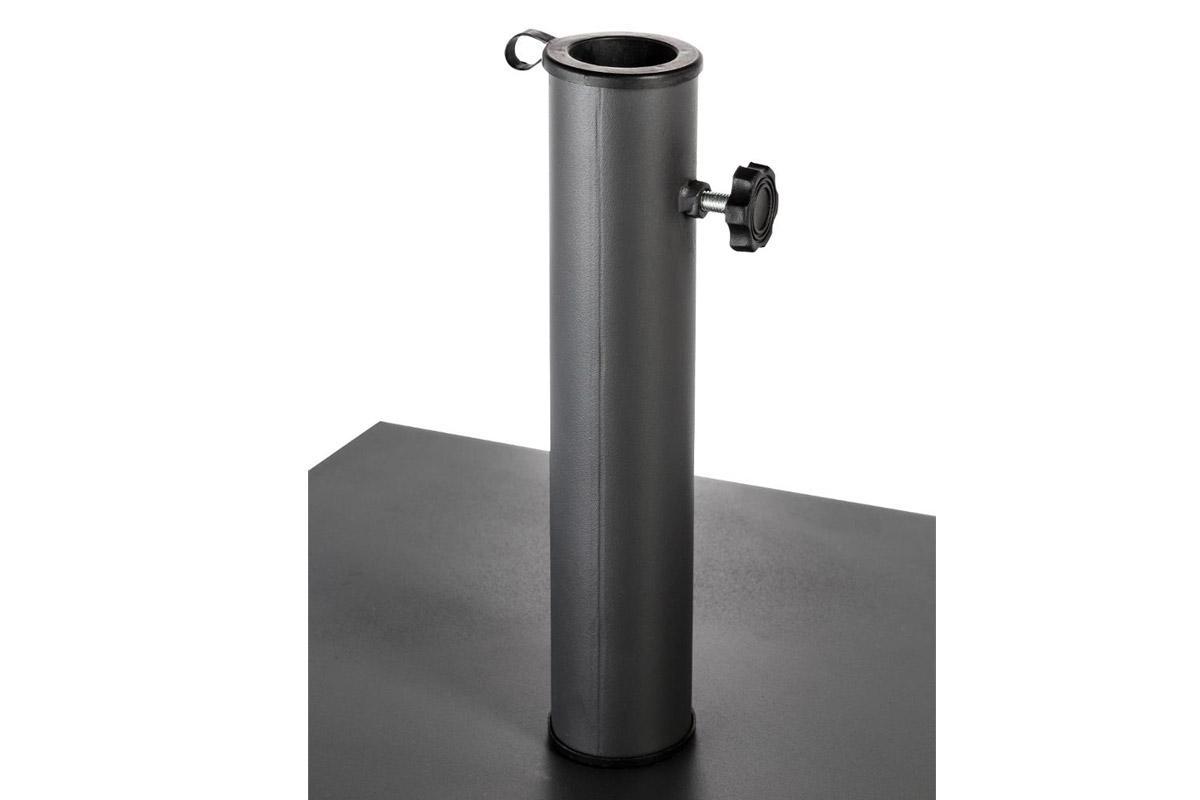 PIED PARASOL PLAQUE 20KG ANTHRACITE