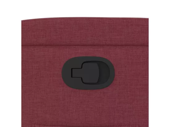 Fauteuil inclinable Rouge bordeaux Tissu