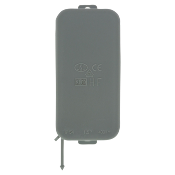 Kabeldoos met Doorsteektules Spatwaterdicht IP54 Grijs