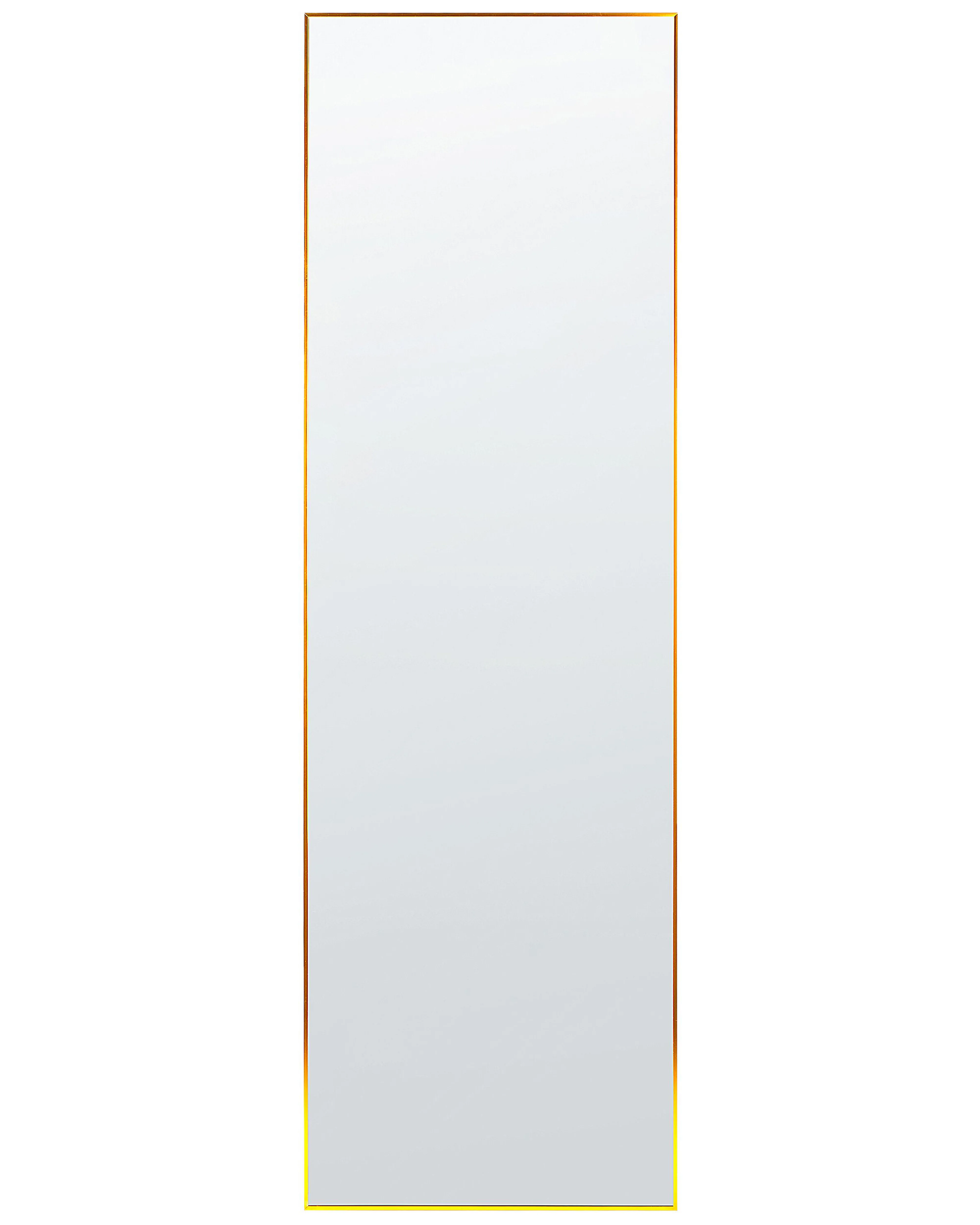 Staande spiegel BEAUVAIS 156 cm Metaal Goud