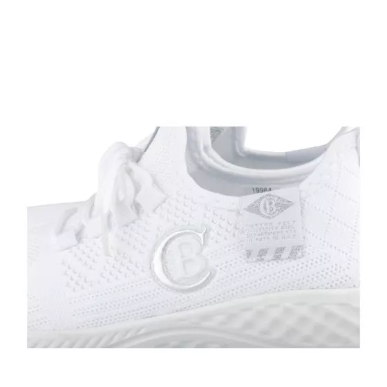 Baskets BLANC COTTON BELT