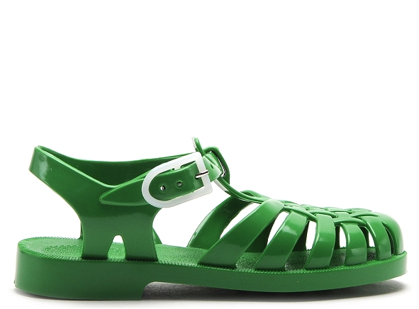 Meduse mules et sabots enfant sun boite vert