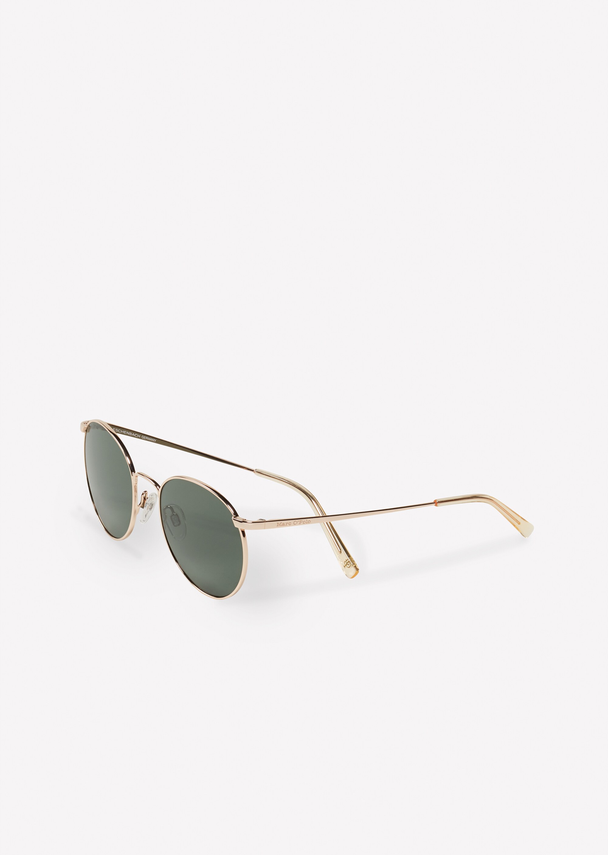 Unisex-Sonnenbrille mit filigranem Metall-Rahmen