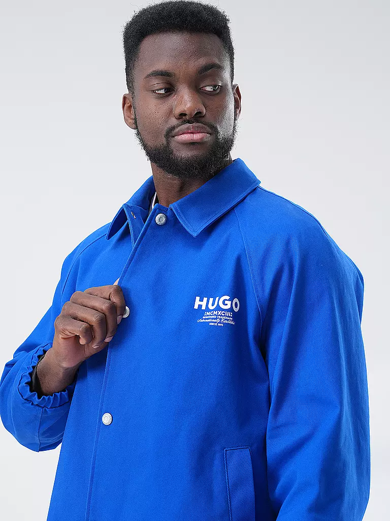 HUGO Blouson blau
