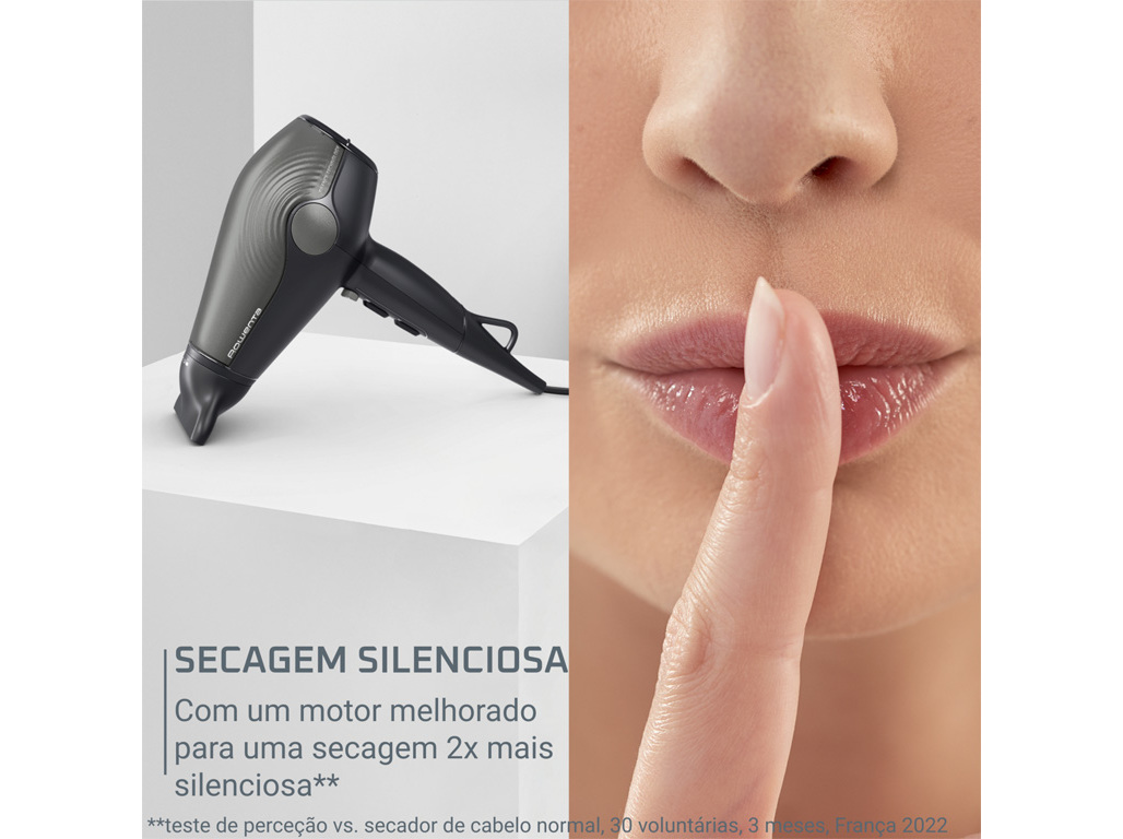 SECADOR DE CABELO CV6430F0 E MODELADOR CABELO CF322LFO ROWENTA