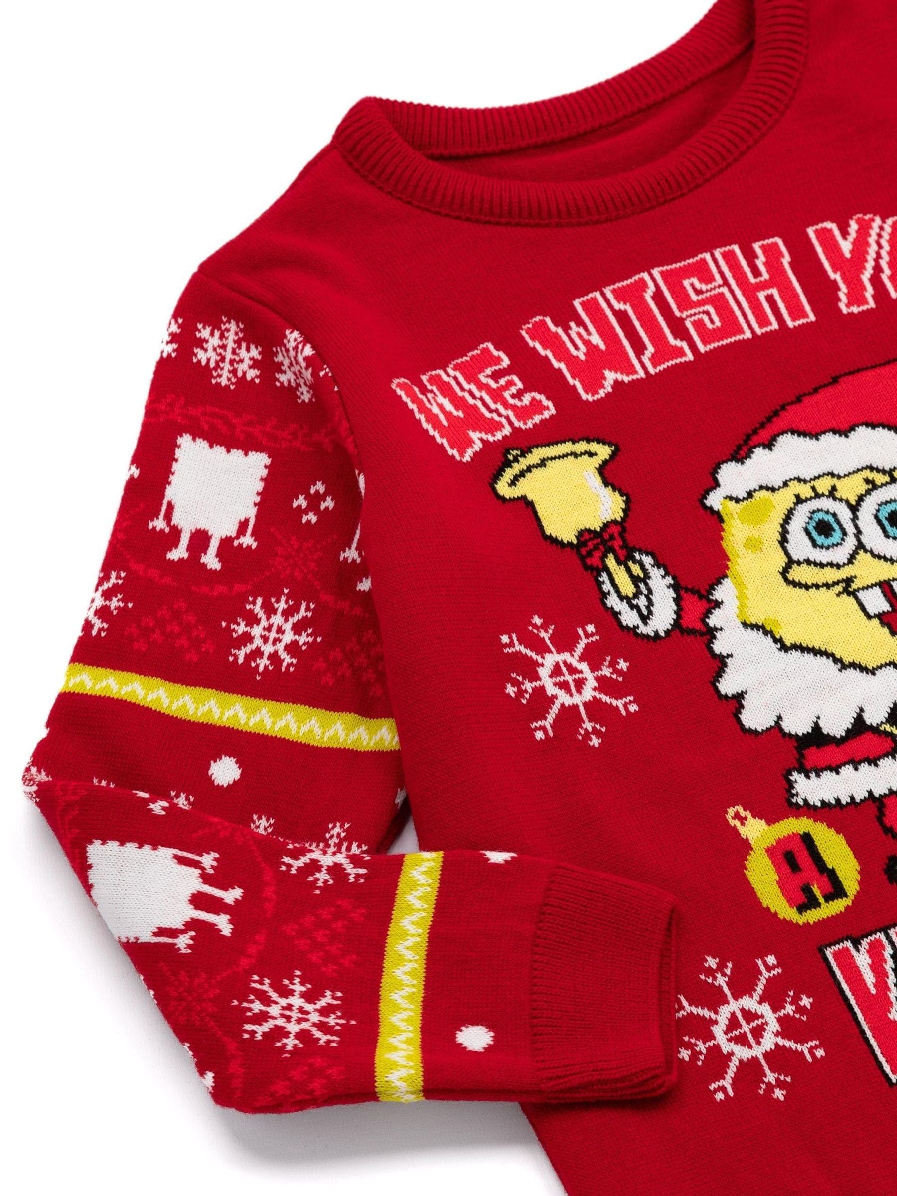 Vanilla Underground Sponge Bob Square Pants kersttrui