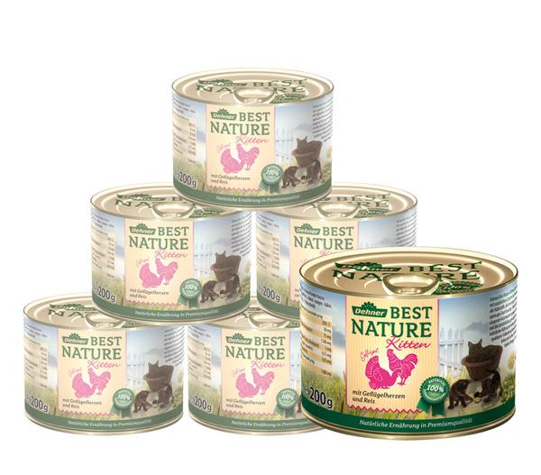 Dehner Best Nature Nassfutter für Katzen