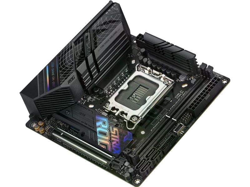 ASUS ROG Mainboard ROG STRIX B760-I GAMING WIFI Gaming Mini ITX-Motherboard mit WLAN und B760 Chipsatz