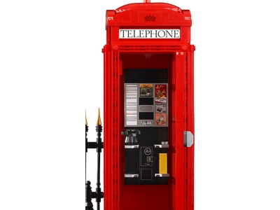 LEGO Rode Londense telefooncel (21347)