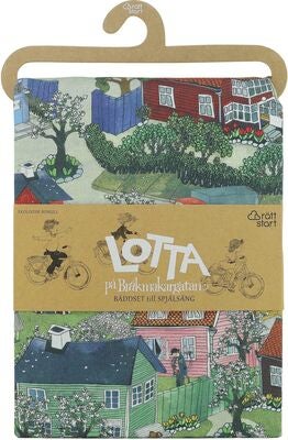 Lotta i Bråkmakergata Sengesett Sprinkelseng 100x130
