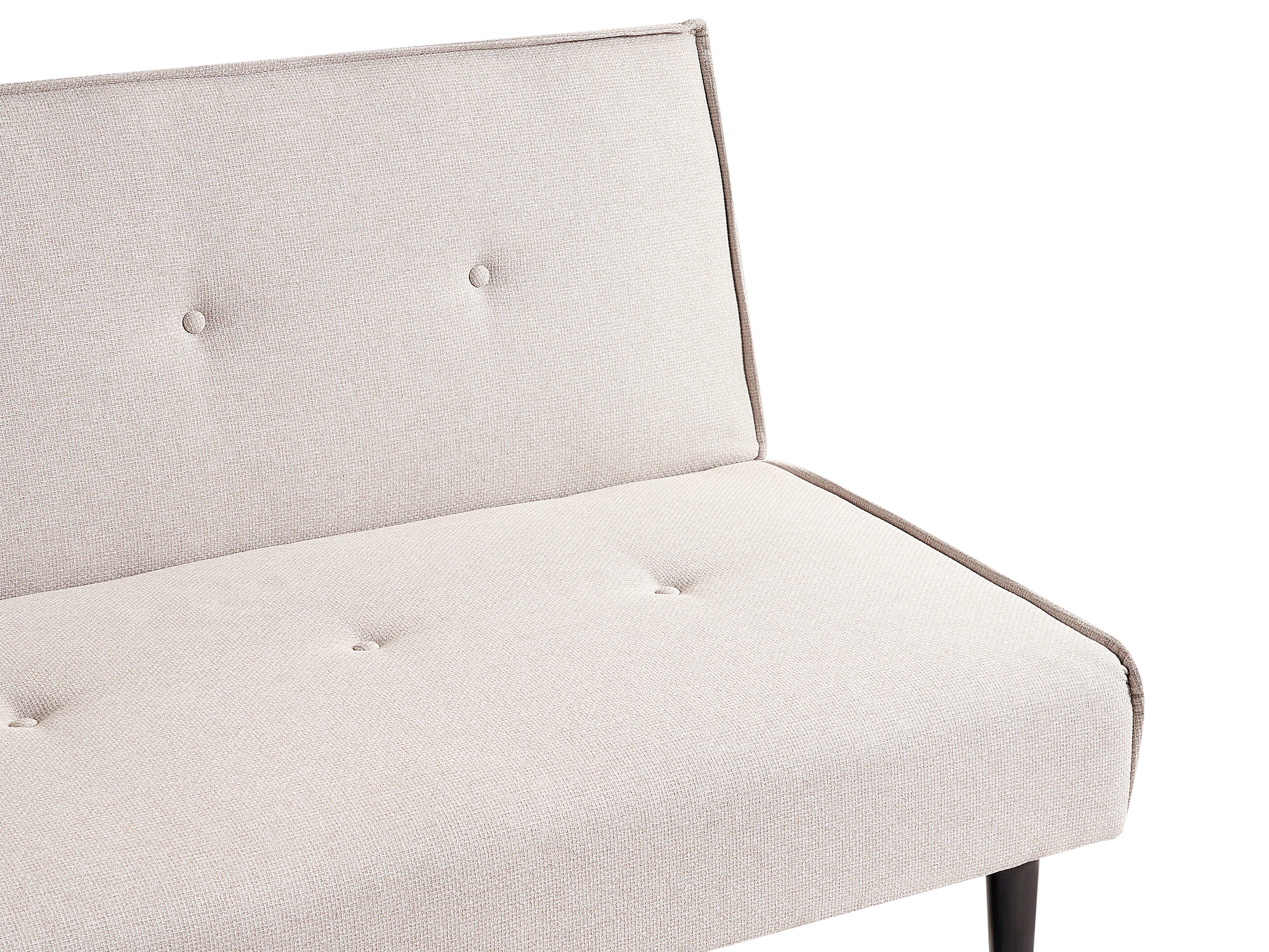 Slaapbank 3-zits VISBY Stof Lichtbeige