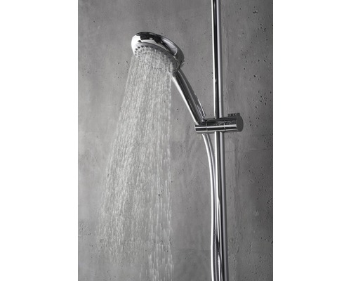Douchekolom incl. thermostaat Breuer Aquamaxx 340, ronde chromen douchekop 9263008000099