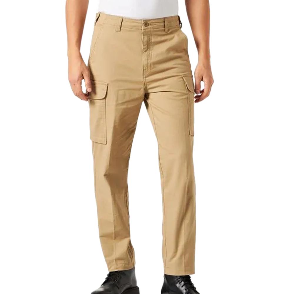 Dockers Pantalon Cargo Marron Homme Dockers Tapered