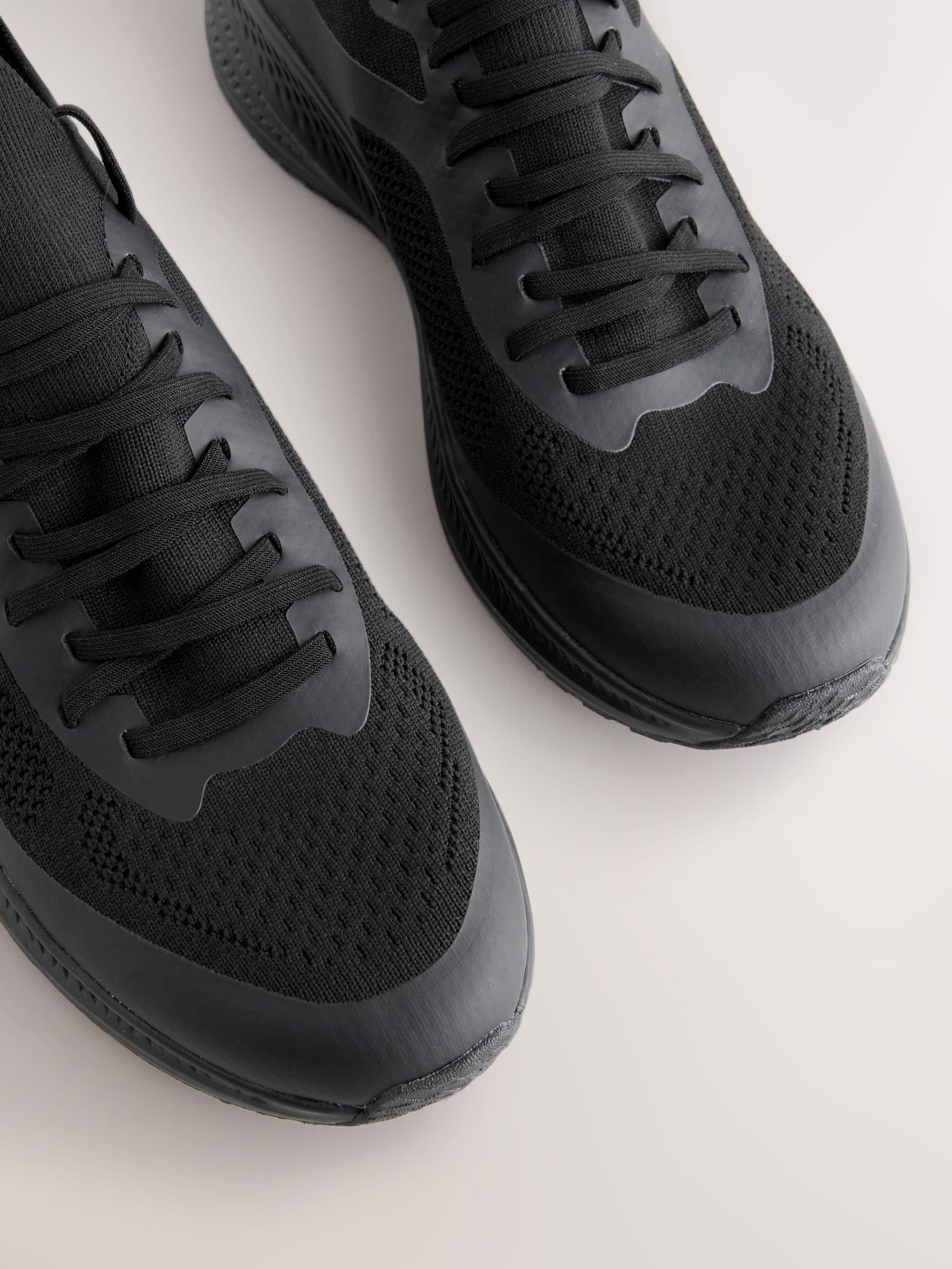Zwart - Gebreide sneakers