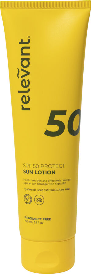 Relevant SPF50 Protect Sun Lotion Fragrance Free