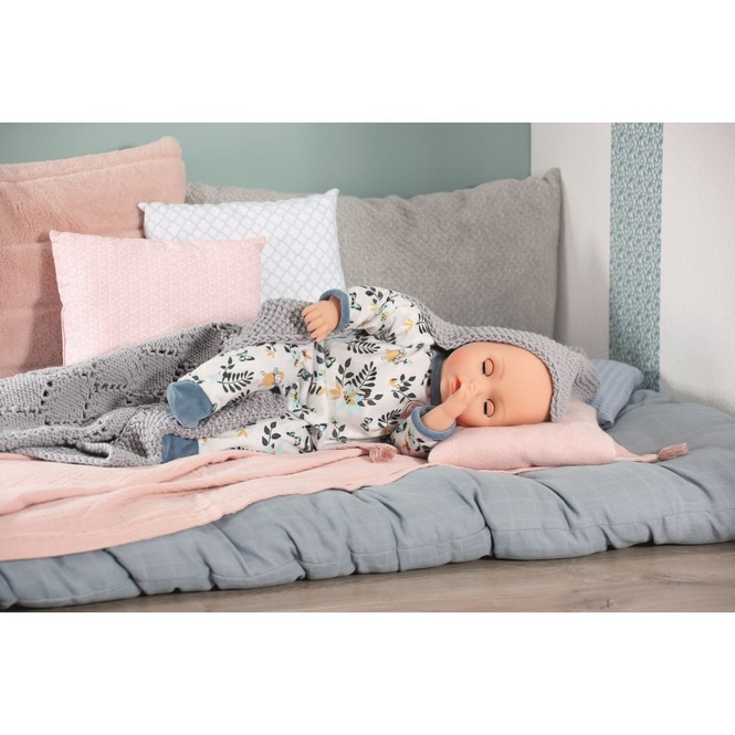 Baby Annabell - Strampler blau - Blätter - 43 cm