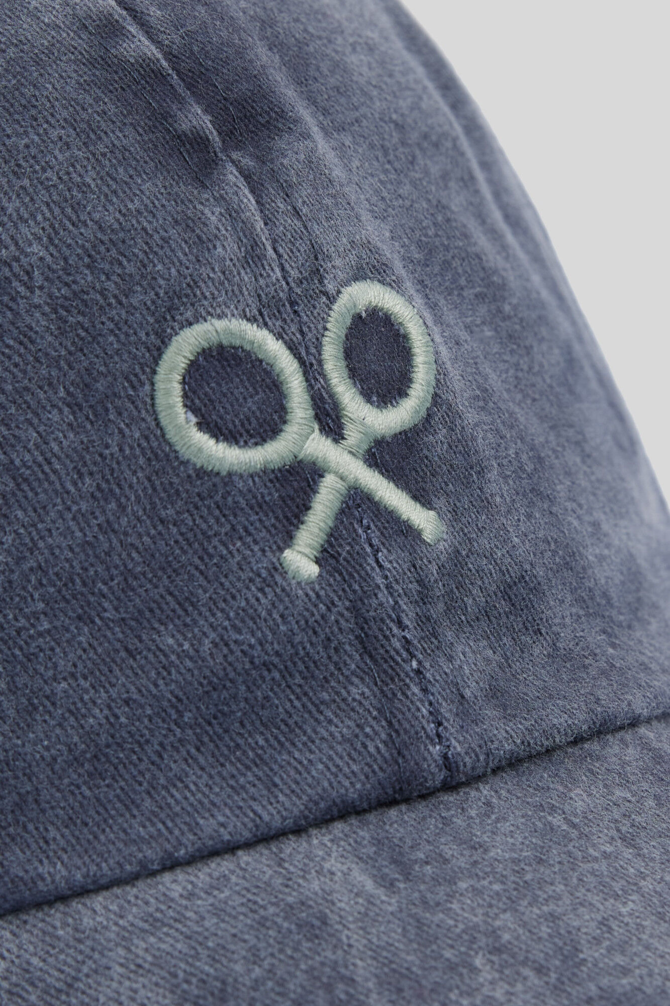 Gorro de silicone macio bordado azul marinho - Azul Marinho