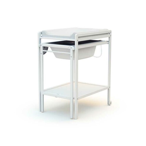 Table à Langer avec baignoire ESSENTIEL Blanc - AT4