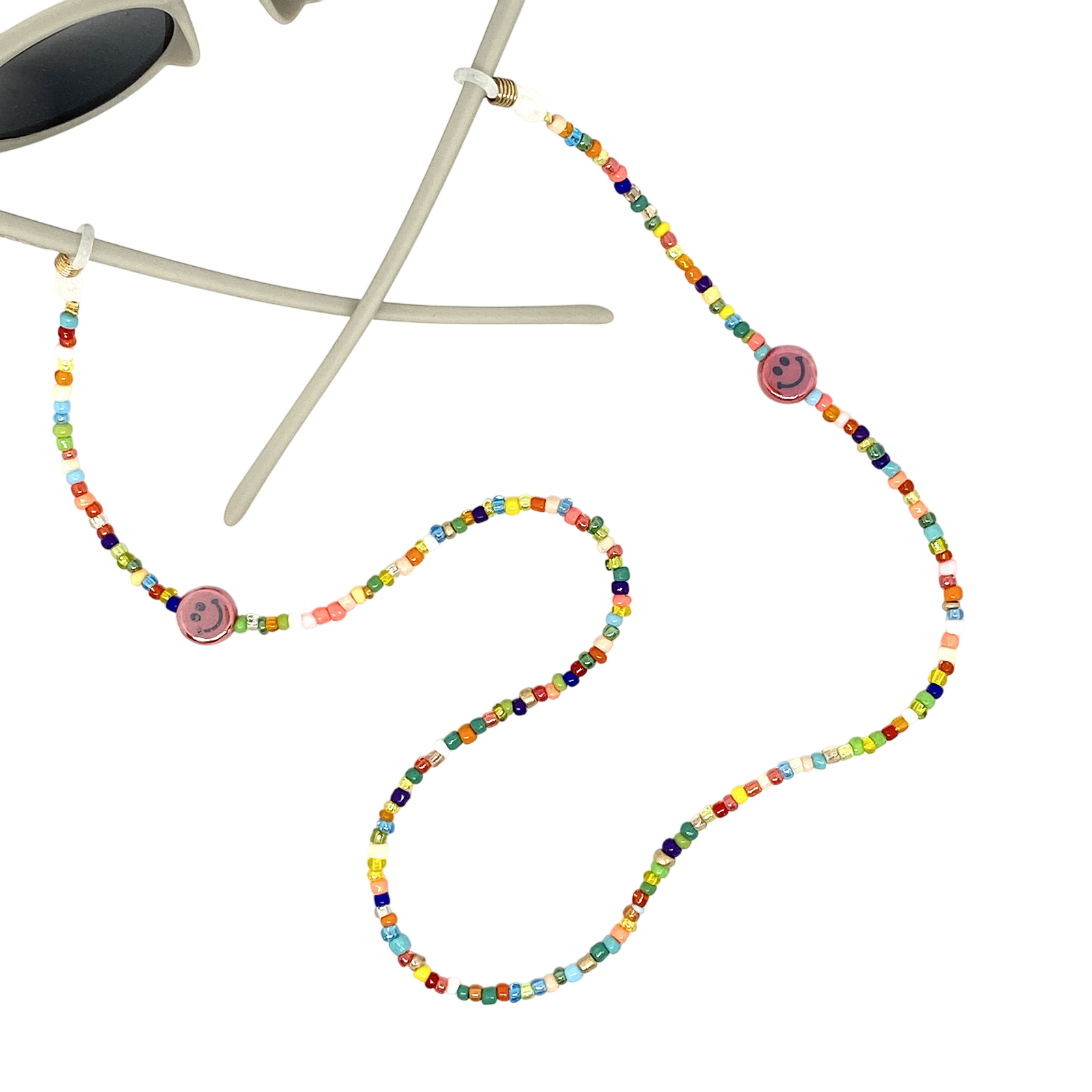 Brillenkette Kids Red Smile