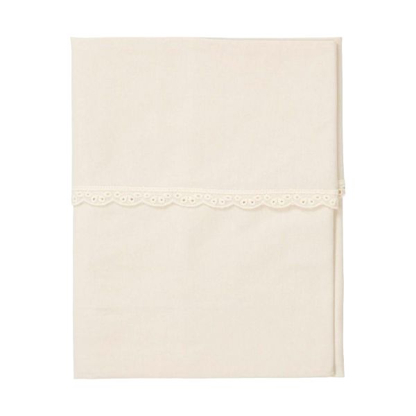 Koeka Breeze Ledikantlaken - 110 x 140 cm - Warm White