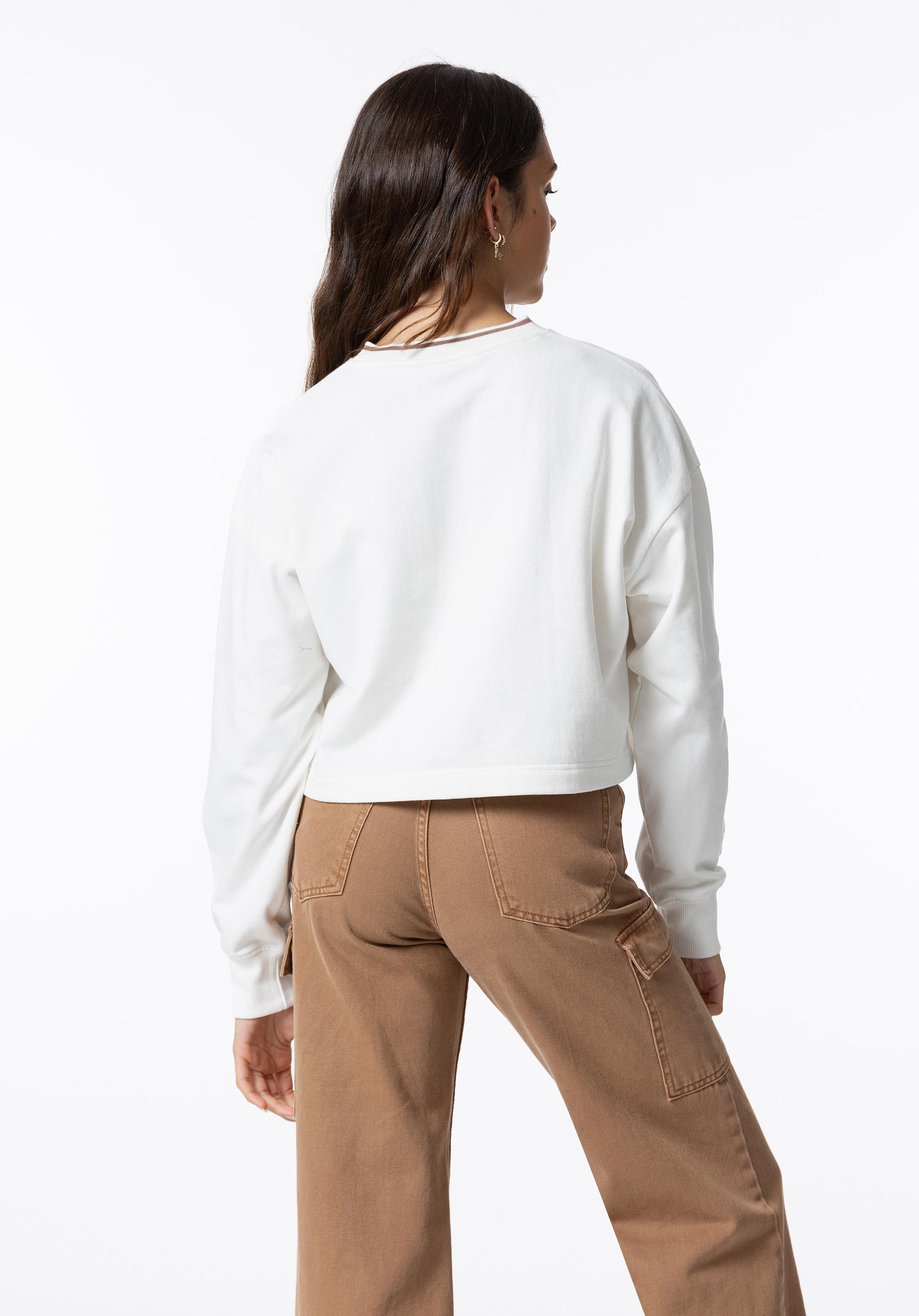 Sweatshirt com Estampado Frontal