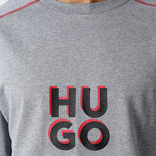 Sweat Crewneck Monologo 50478920 Gris Chiné