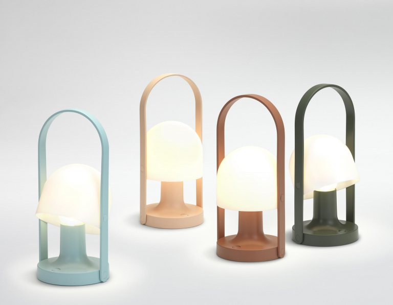 Marset FollowMe tafellamp LED oplaadbaar wit