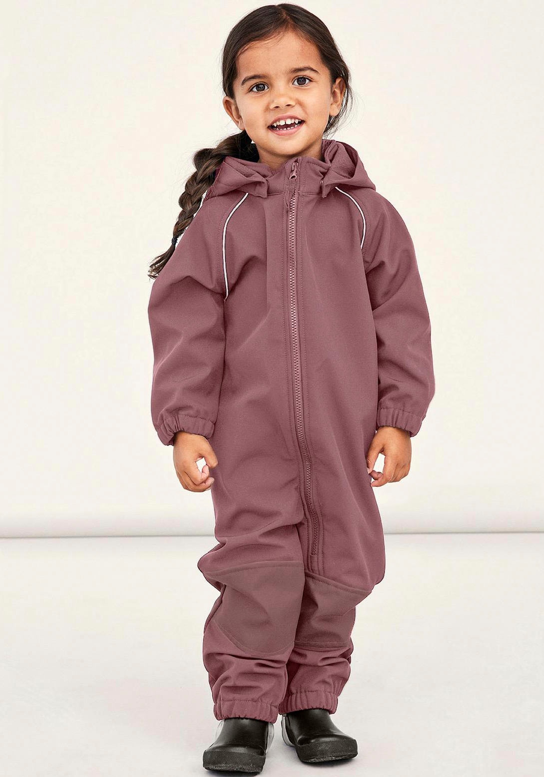 Name It Softshelloverall »NMNALFA SOFTSHELL SUIT SOLID FO NOOS«
