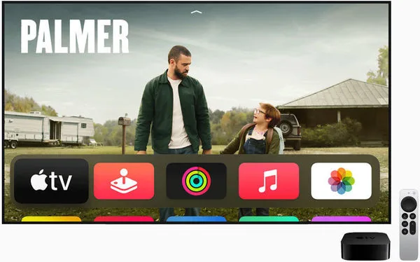 Apple TV 4K WiFi   Ethernet (3e génération, 128 Go) Lecteurs multimédia