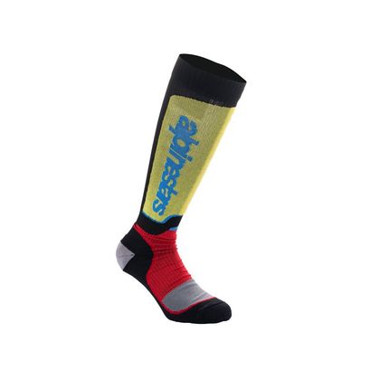 Chaussettes MX Alpinestars MX PLUS - Noir / Rouge