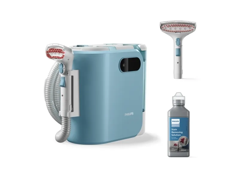 Philips 3000 Series XW3193 - Tæpperenser - beholder - silky white/blue