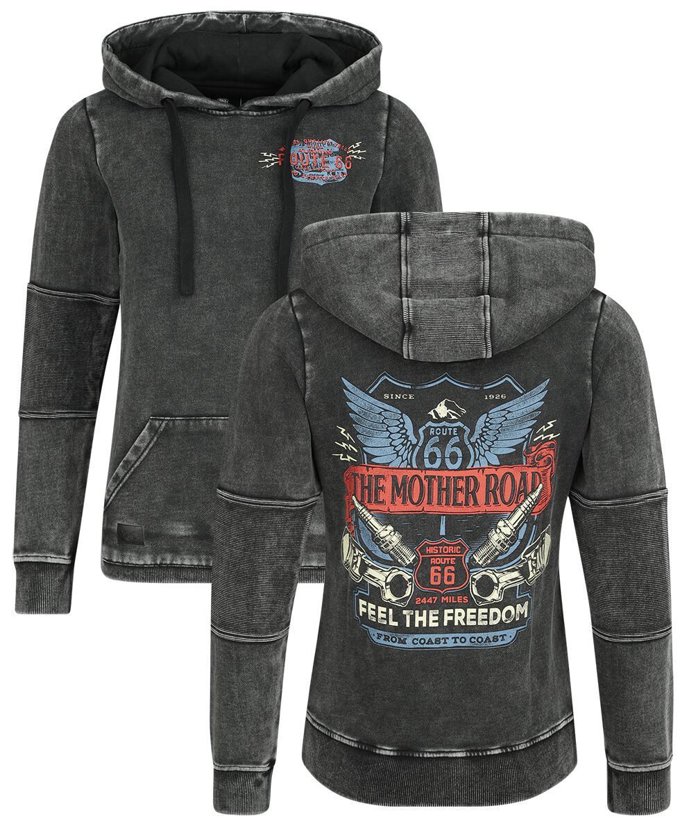 Rock Rebel X Route 66 - Hoody | Rock Rebel by EMP Sweat-shirt à capuche
