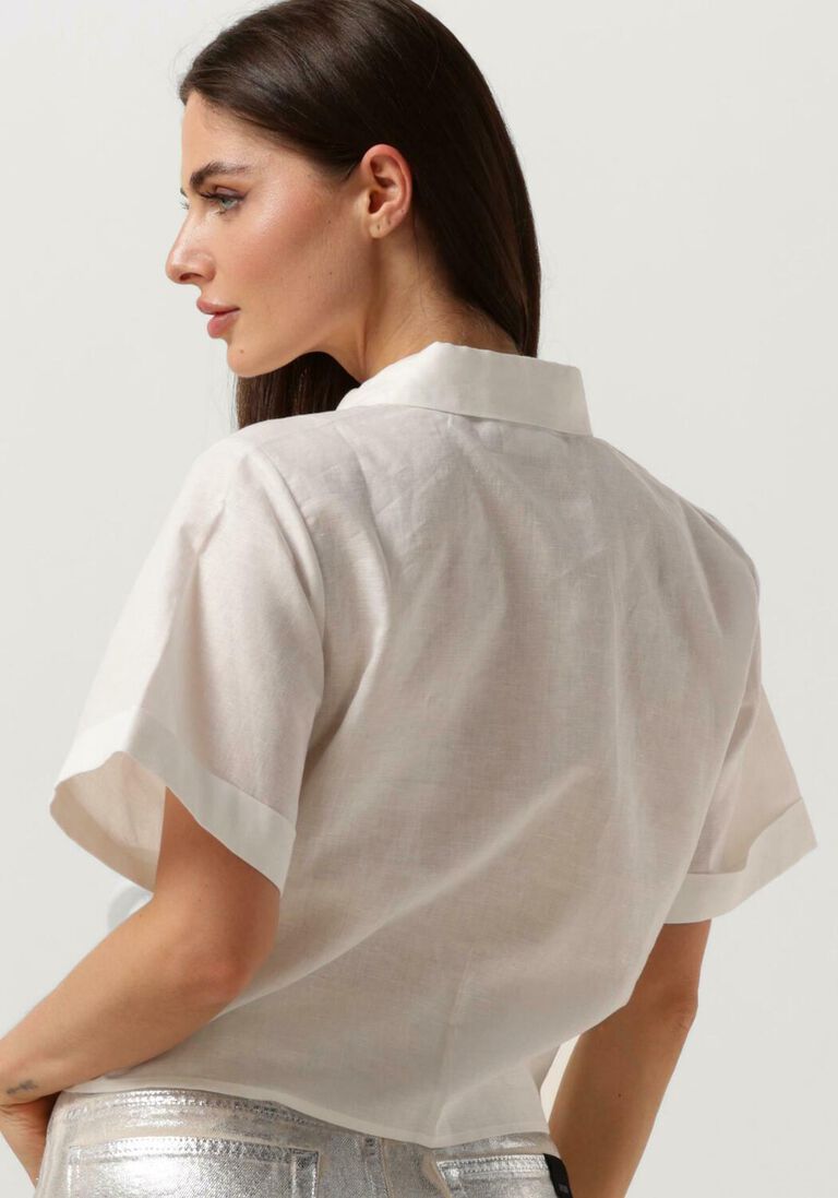 ANOTHER LABEL ecru another label t-shirt bois shirt s/s