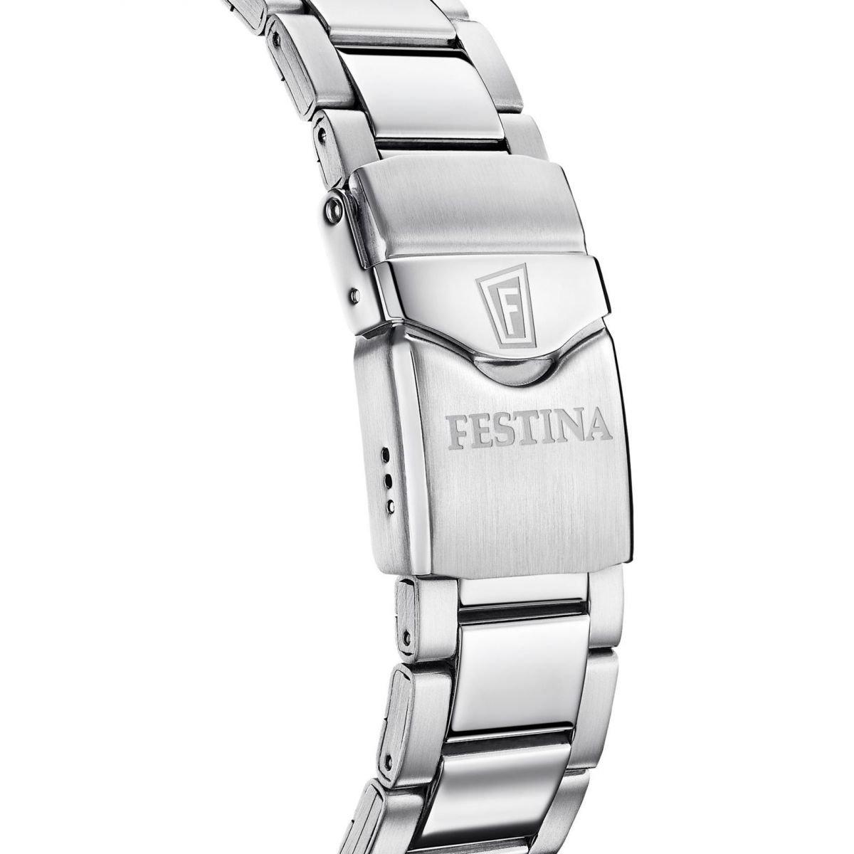 Festina Mens Festina Divers Watch with Steel Bracelet