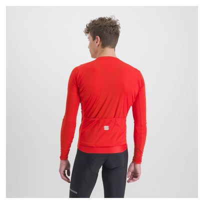 Maillot Manches Longues Sportful Matchy Rouge