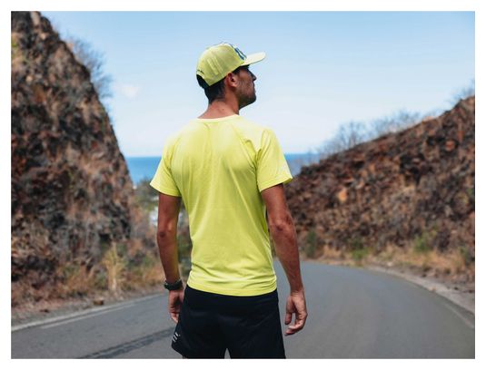 Maillot Manches Courtes Compressport Training SS Tshirt M Evening Primrose Jaune