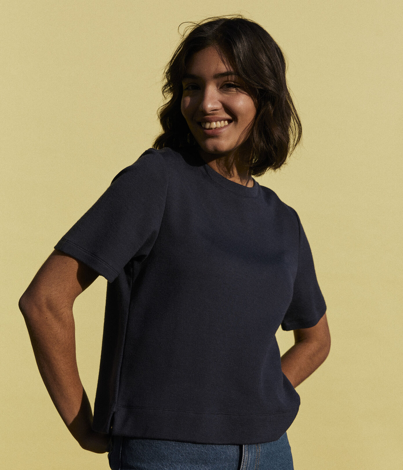 Tee-shirt LE BOXY en coton Femme