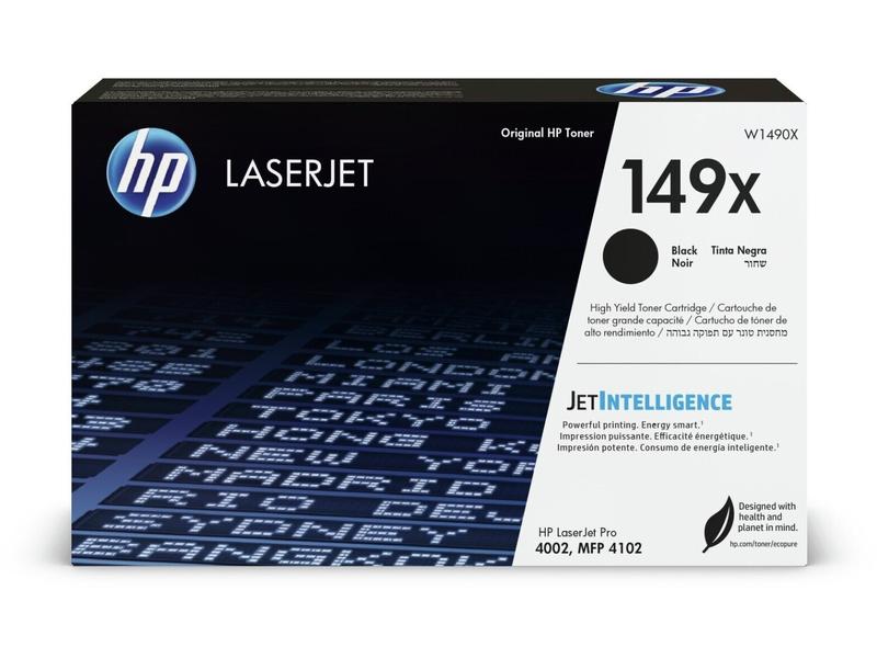 HP Toner Nr. 149X (W1490X) Black Druckerpatrone, Schwarz