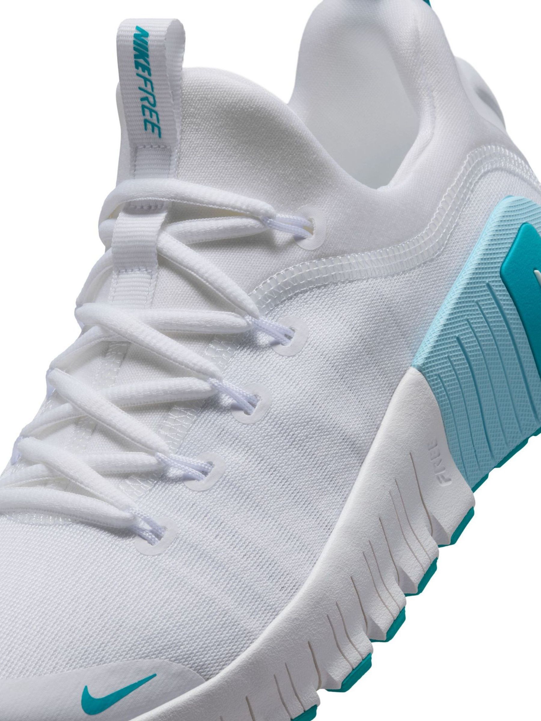 Wit blauwgroen - Nike Free Metcon 6 trainingsschoenen
