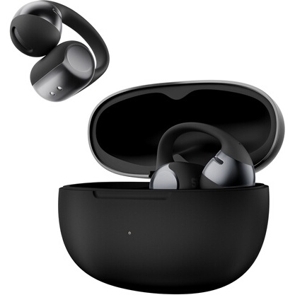 Ecouteurs Shokz OpenDots One à conduction aérienne avec réduction active du bruit Noir