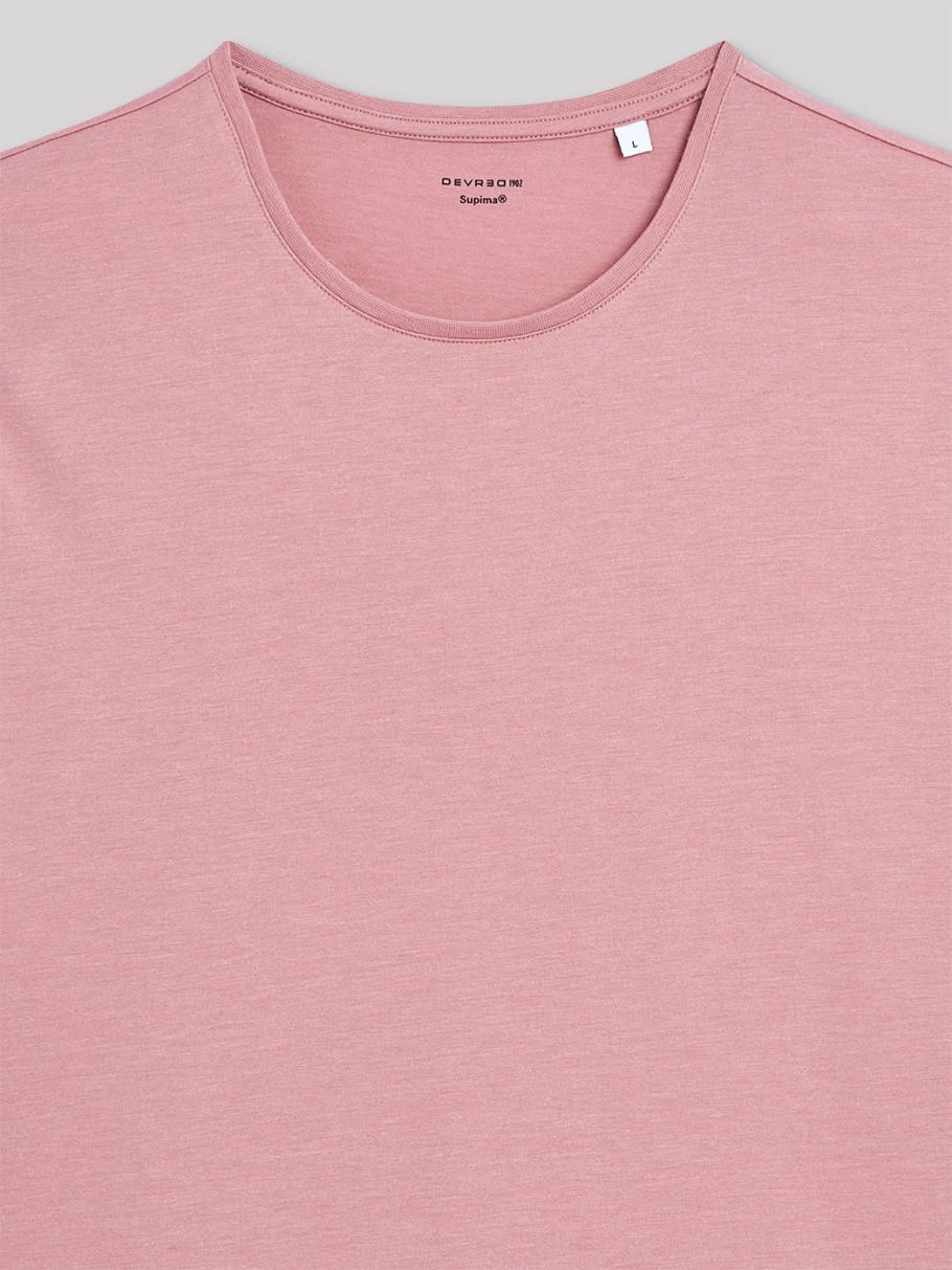 Tee-shirt en coton supima® uni