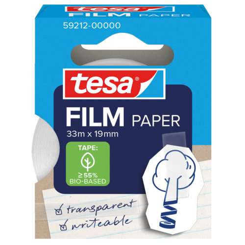 tesafilm® Paper Klebefilm, transparent