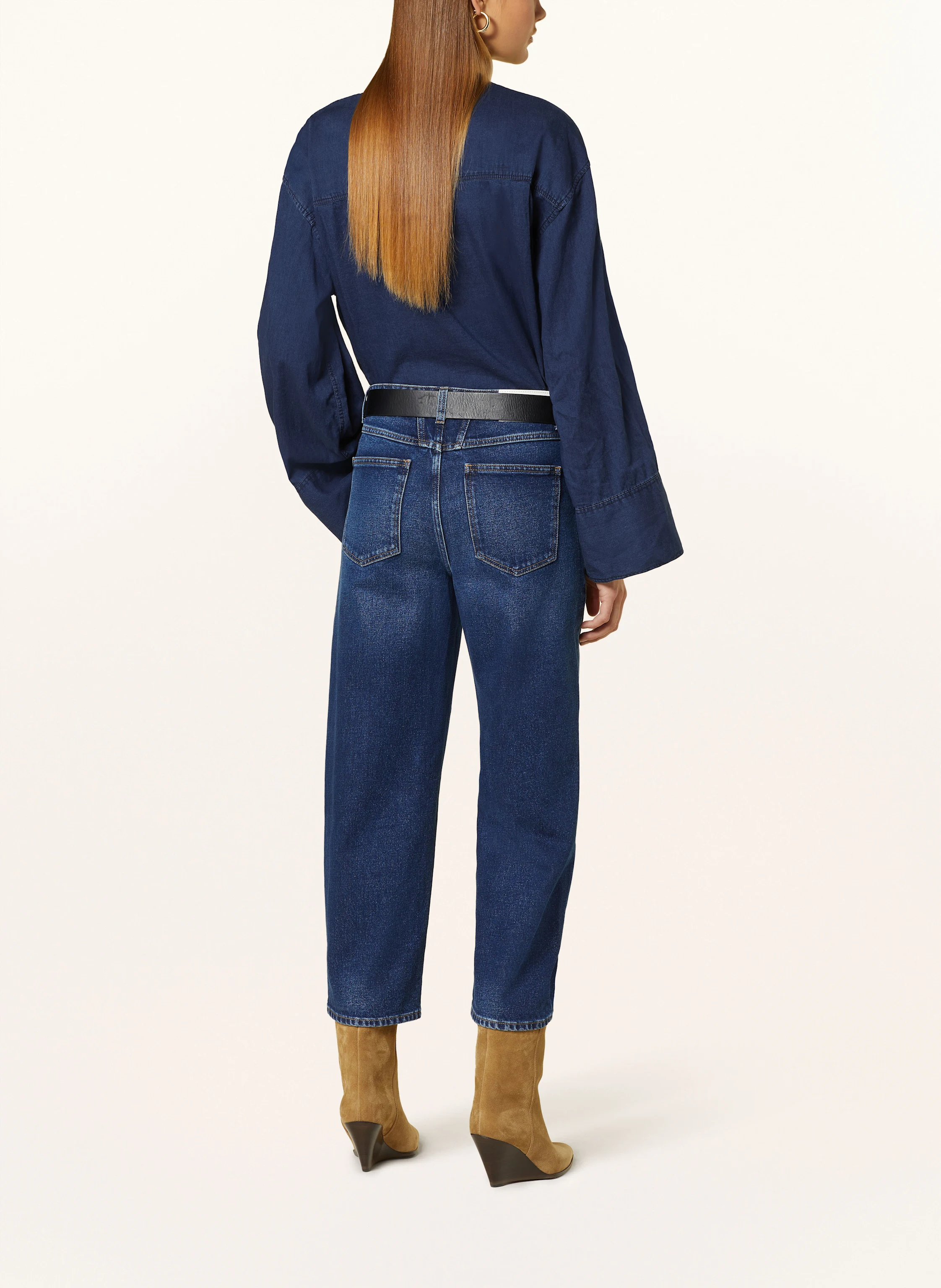CLOSED Bluse in Jeansoptik