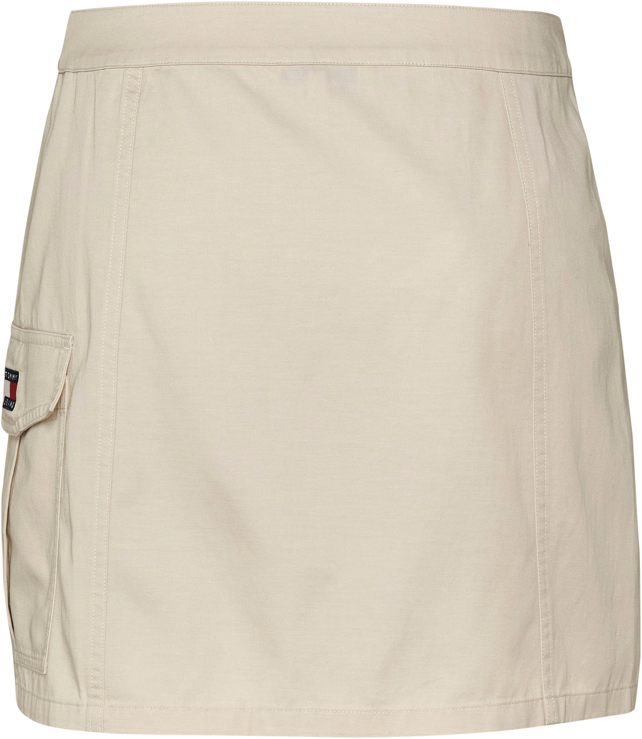 Tommy Jeans Minirock »TJW STRUCTURED CARGO MINI SKIRT« Webrock in strukturierter Qualität, Cargo Form