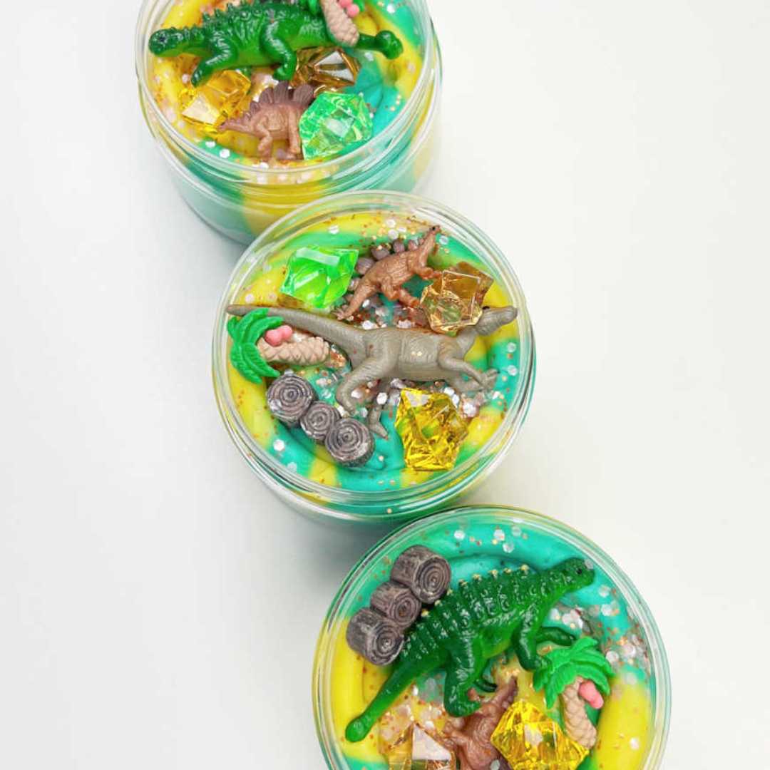 invitation to imagine speelklei surprise pot - dinosaur