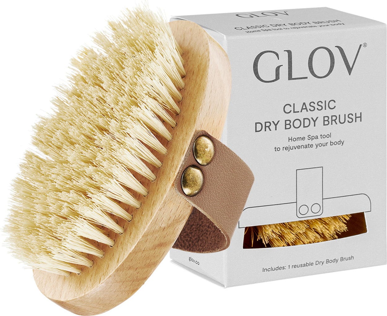GLOV  Dry Body Massage Brush