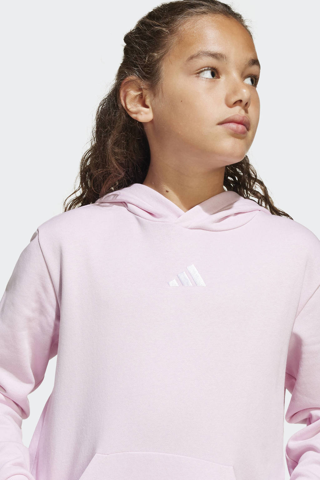 adidas hoodie lichtroze