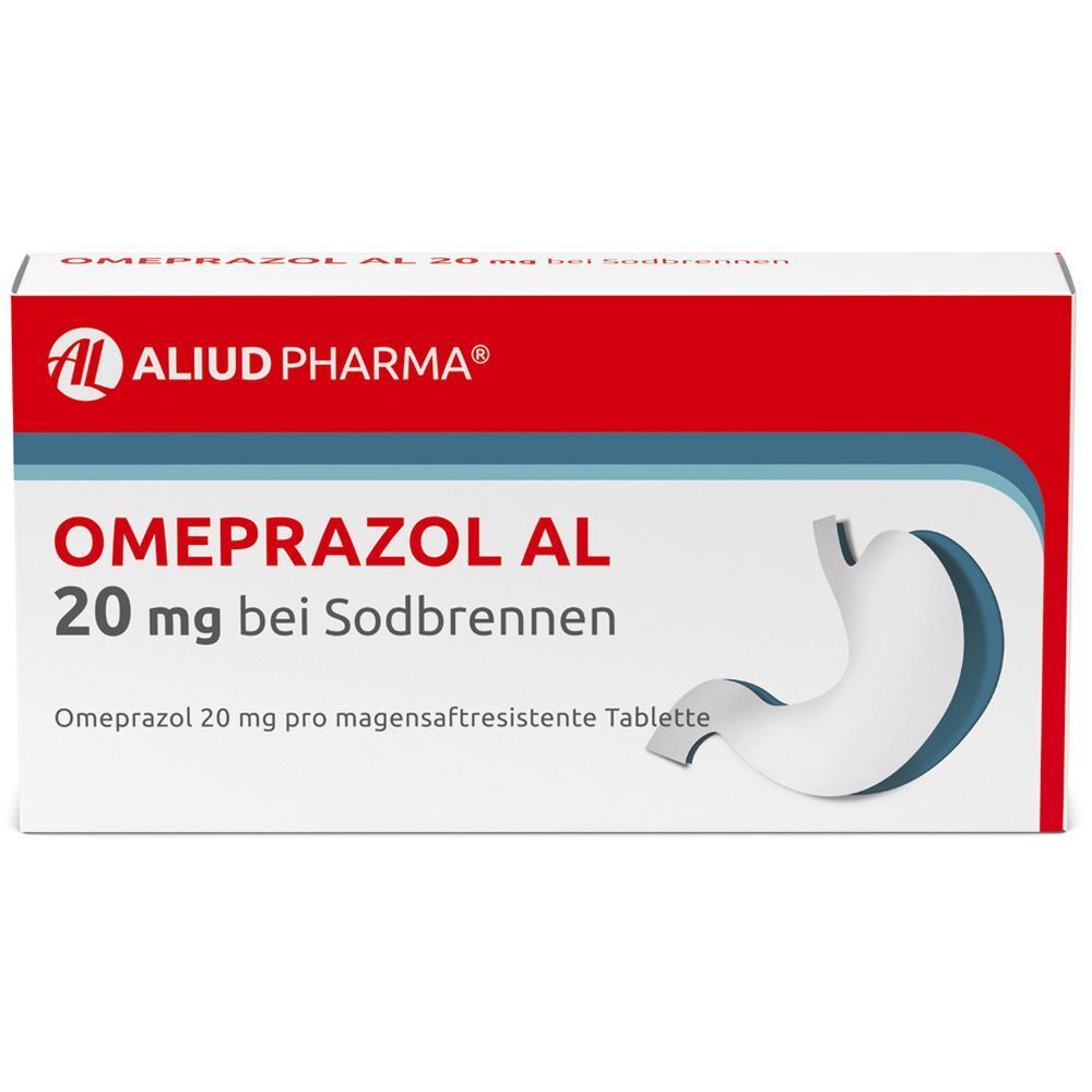 Omeprazol AL 20 mg bei Sodbrennen